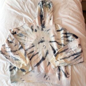 American Eagle Multi-Color Tie Dye Hoodie Size XXS